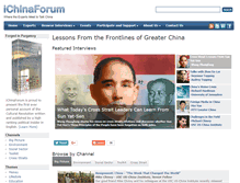 Tablet Screenshot of ichinaforum.com